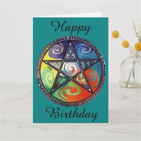 Wiccan birthday charm